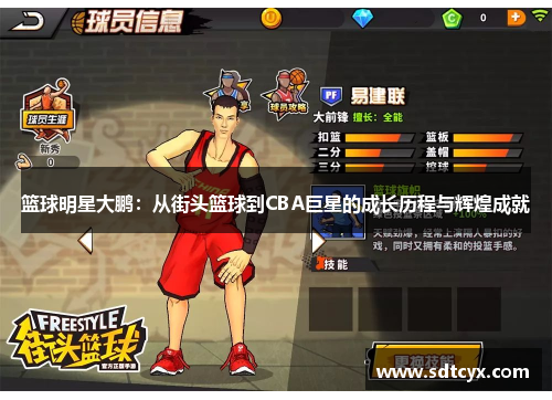 篮球明星大鹏：从街头篮球到CBA巨星的成长历程与辉煌成就